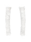 Long Gloves with Floral Decor Petal