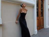 Black Set (Corset + High + Scarf) <span>Noir Allure</span>