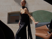 Black Set (Corset + High + Scarf) <span>Noir Allure</span>