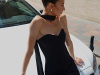 Black Set (Corset + High + Scarf) <span>Noir Allure</span>