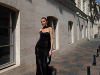 Black Set (Corset + High + Scarf) <span>Noir Allure</span>