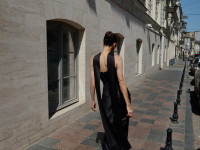 Black Set (Corset + High + Scarf) <span>Noir Allure</span>