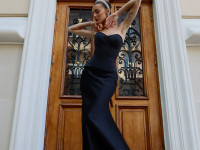 Black Set (Corset + High + Scarf) <span>Noir Allure</span>