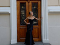 Black Set (Corset + High + Scarf) <span>Noir Allure</span>