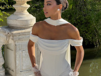 White Satin Corset <span>Soren</span>
