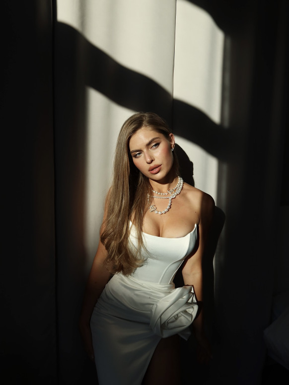 Біла Корсетна сукня <span>Rosaline</span>