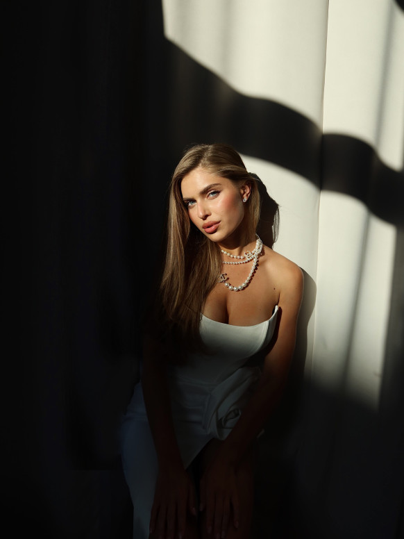 Біла Корсетна сукня <span>Rosaline</span>