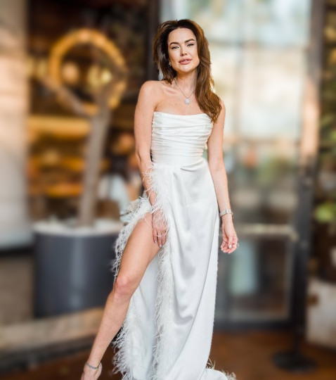 Как создать ослепительный образ с белым платьем