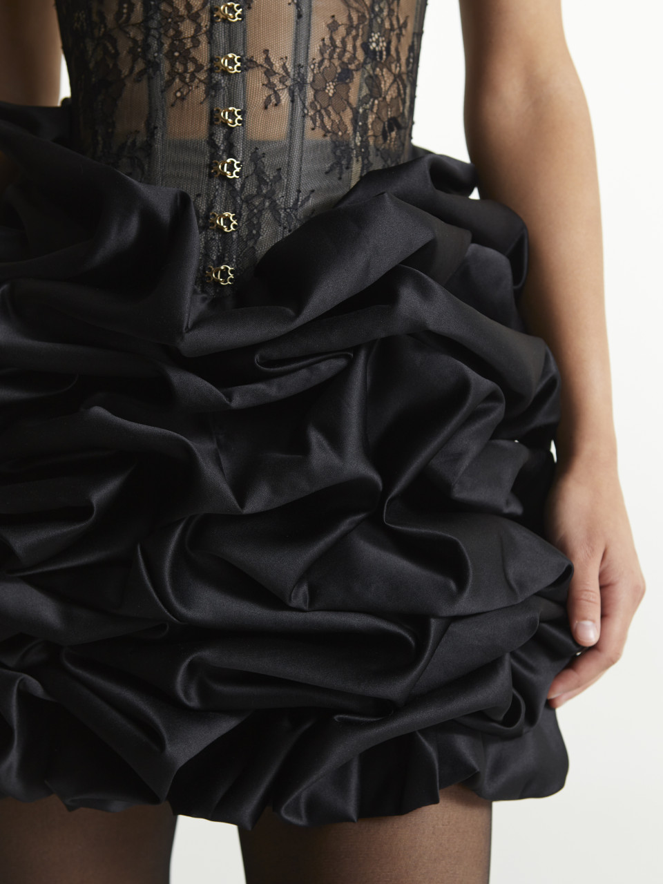 Чорна Корсетна сукня Aristella