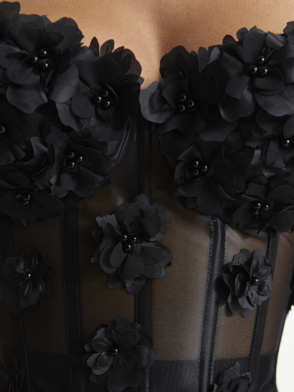 Mesh Corset in Black Color <span>Gloria</span>