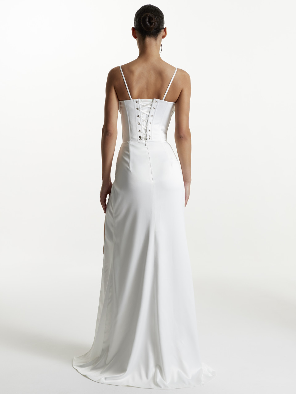 Корсетное платье в цвете айвори <span>Moonlit Whisper</span>