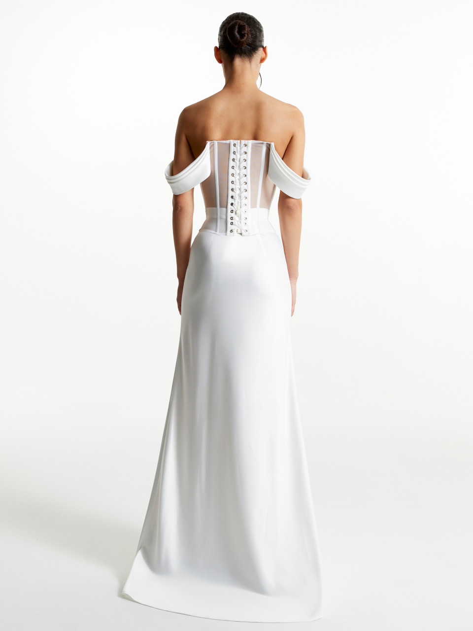 Корсет из сеточки в белом цвете <span>Waves</span>