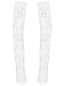 Long Embellished Lace Gloves Flounce