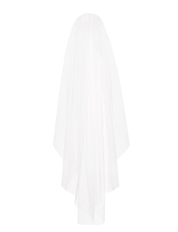 Classic Minimalist Weightless Tulle Wedding Veil