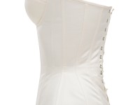 Ivory Satin Corset "Amelia"