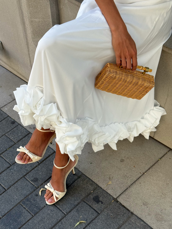 Платье в молочном цвете <span>LUMEN</span>