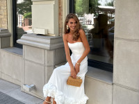 Dress in milky color <span>LUMEN</span>