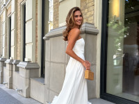 Dress in milky color <span>LUMEN</span>