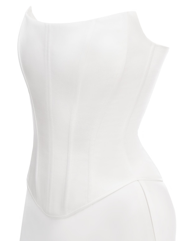 Elegant Satin Corset Set Nyra