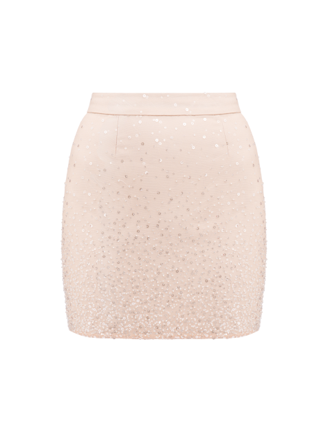 Спідниця з бісеру золотого коліру "ECLAT"